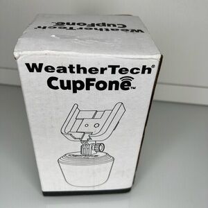 WeatherTech CupFone Black Phone Holder
